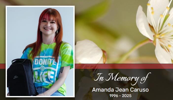 In Loving Memory: Amanda Jean Caruso, 28, of Webster, NY, Passes Away After Second Lung Transplant